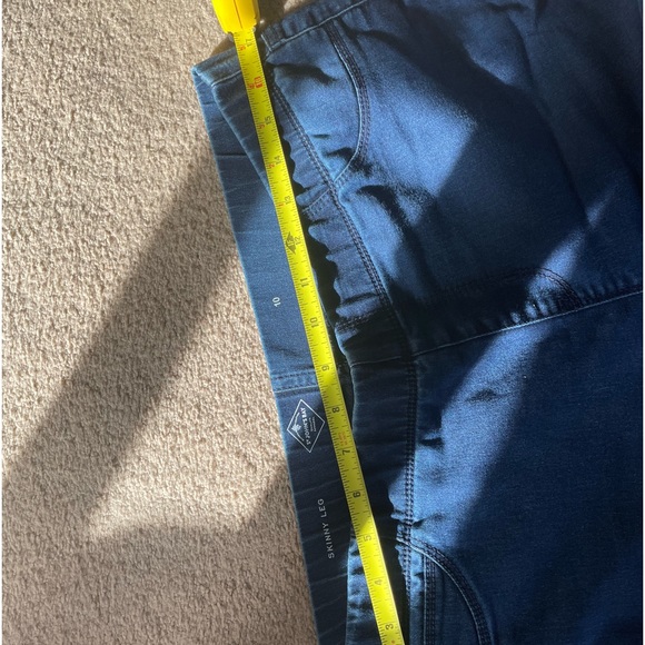 St John’s Bay jeans size 10 dark color,measurements in pictures - Picture 2 of 5